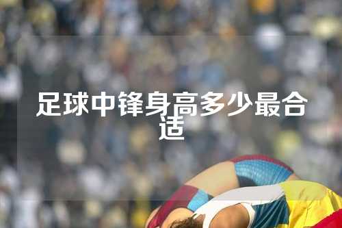 足球中锋身高多少最合适
