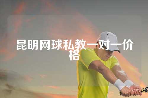 昆明网球私教一对一价格