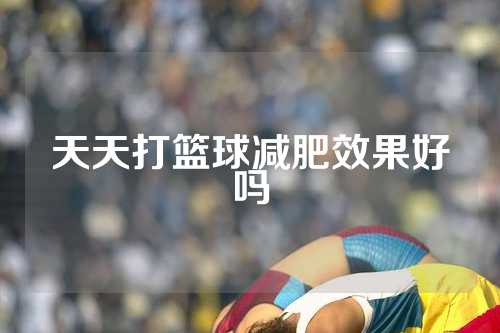 天天打篮球减肥效果好吗