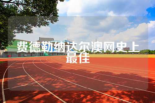 费德勒纳达尔澳网史上最佳