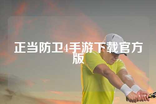 正当防卫4手游下载官方版