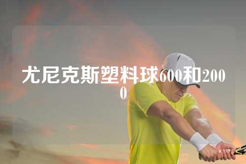 尤尼克斯塑料球600和2000