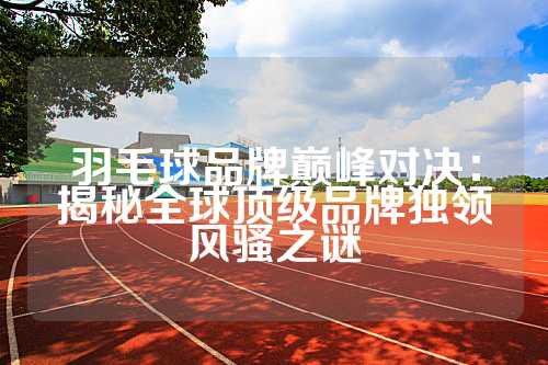 羽毛球品牌巅峰对决：揭秘全球顶级品牌独领风骚之谜