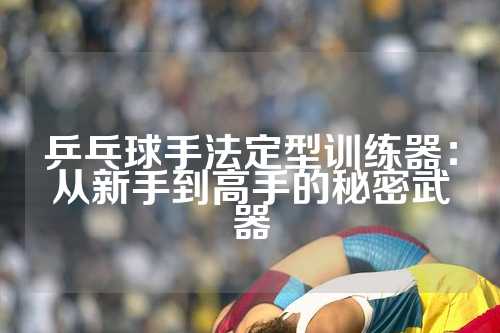 乒乓球手法定型训练器：从新手到高手的秘密武器
