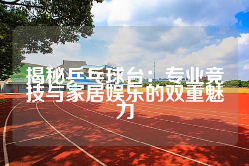 揭秘乒乓球台：专业竞技与家居娱乐的双重魅力