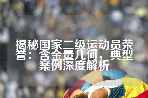 揭秘国家二级运动员荣誉：含金量几何，典型案例深度解析