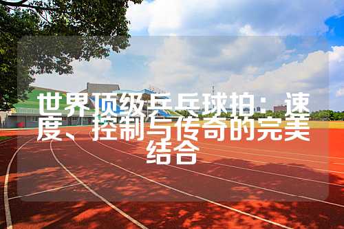 世界顶级乒乓球拍：速度、控制与传奇的完美结合