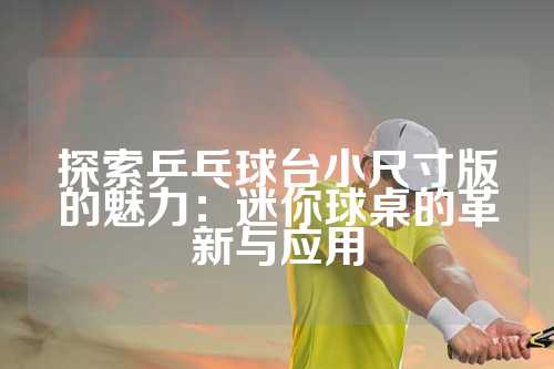 探索乒乓球台小尺寸版的魅力：迷你球桌的革新与应用