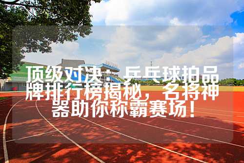顶级对决：乒乓球拍品牌排行榜揭秘，名将神器助你称霸赛场！
