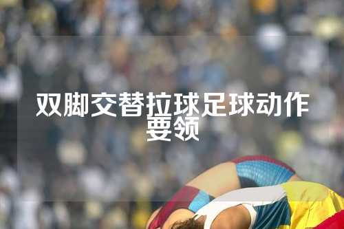 双脚交替拉球足球动作要领