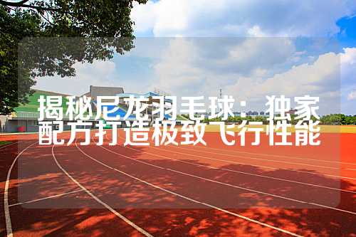 揭秘尼龙羽毛球：独家配方打造极致飞行性能