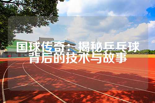国球传奇：揭秘乒乓球背后的技术与故事