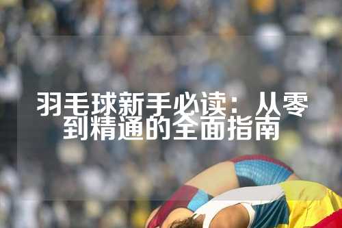 羽毛球新手必读：从零到精通的全面指南