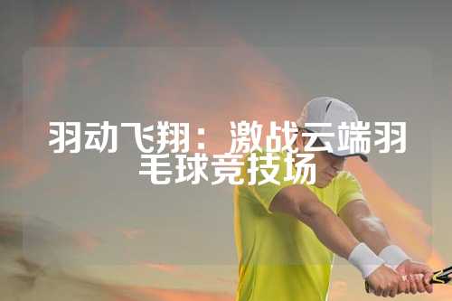 羽动飞翔：激战云端羽毛球竞技场