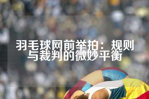 羽毛球网前举拍：规则与裁判的微妙平衡