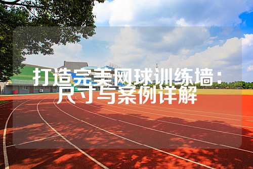 打造完美网球训练墙：尺寸与案例详解